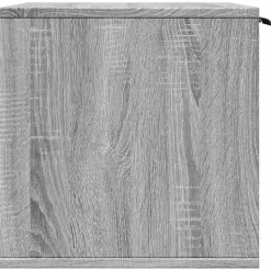 vidaXL toiletskjuler kattebakke 60x40x40 cm konstrueret træ grå sonoma