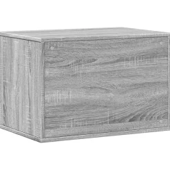 vidaXL toiletskjuler kattebakke 60x40x40 cm konstrueret træ grå sonoma