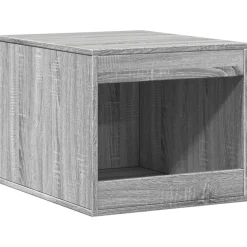 vidaXL toiletskjuler kattebakke 47x59x42 cm konstrueret træ grå sonoma