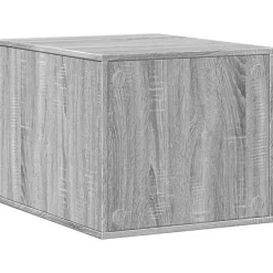 vidaXL toiletskjuler kattebakke 47x59x42 cm konstrueret træ grå sonoma