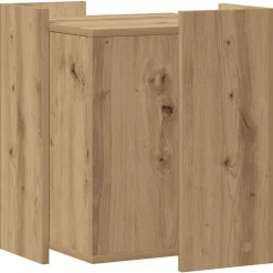 vidaXL toiletskjuler kattebakke 42x42x51 cm konstrueret træ kunsteg