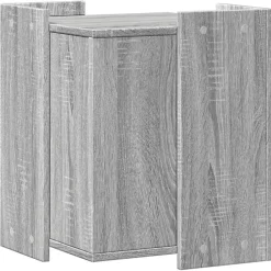 vidaXL toiletskjuler kattebakke 42x42x51 cm konstrueret træ grå sonoma