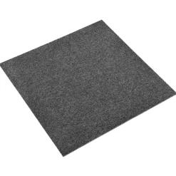 vidaXL Tæppe 20 pcs Antracit 50 x 50 cm 100% Polypropylen