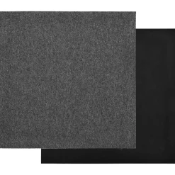 vidaXL Tæppe 20 pcs Antracit 50 x 50 cm 100% Polypropylen