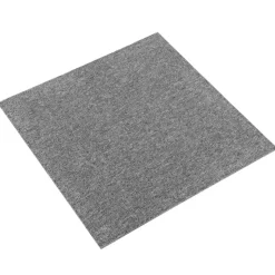 vidaXL Tæppe 20 pcs Grå 50 x 50 cm 100% Polypropylen