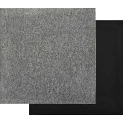 vidaXL Tæppe 20 pcs Grå 50 x 50 cm 100% Polypropylen
