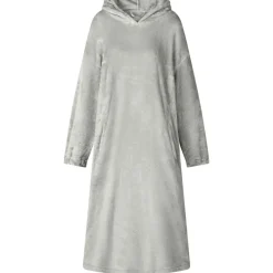 vidaXL Tæppe-hoodie Grå s Flannel
