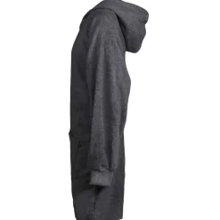 vidaXL Tæppe-hoodie KINN Antracit L Bomuld