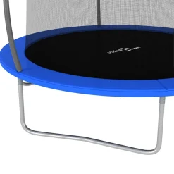 vidaXL trampolinsæt 244x55 cm 100 kg rund