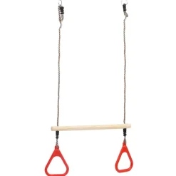 vidaXL trapezgynge med ringe