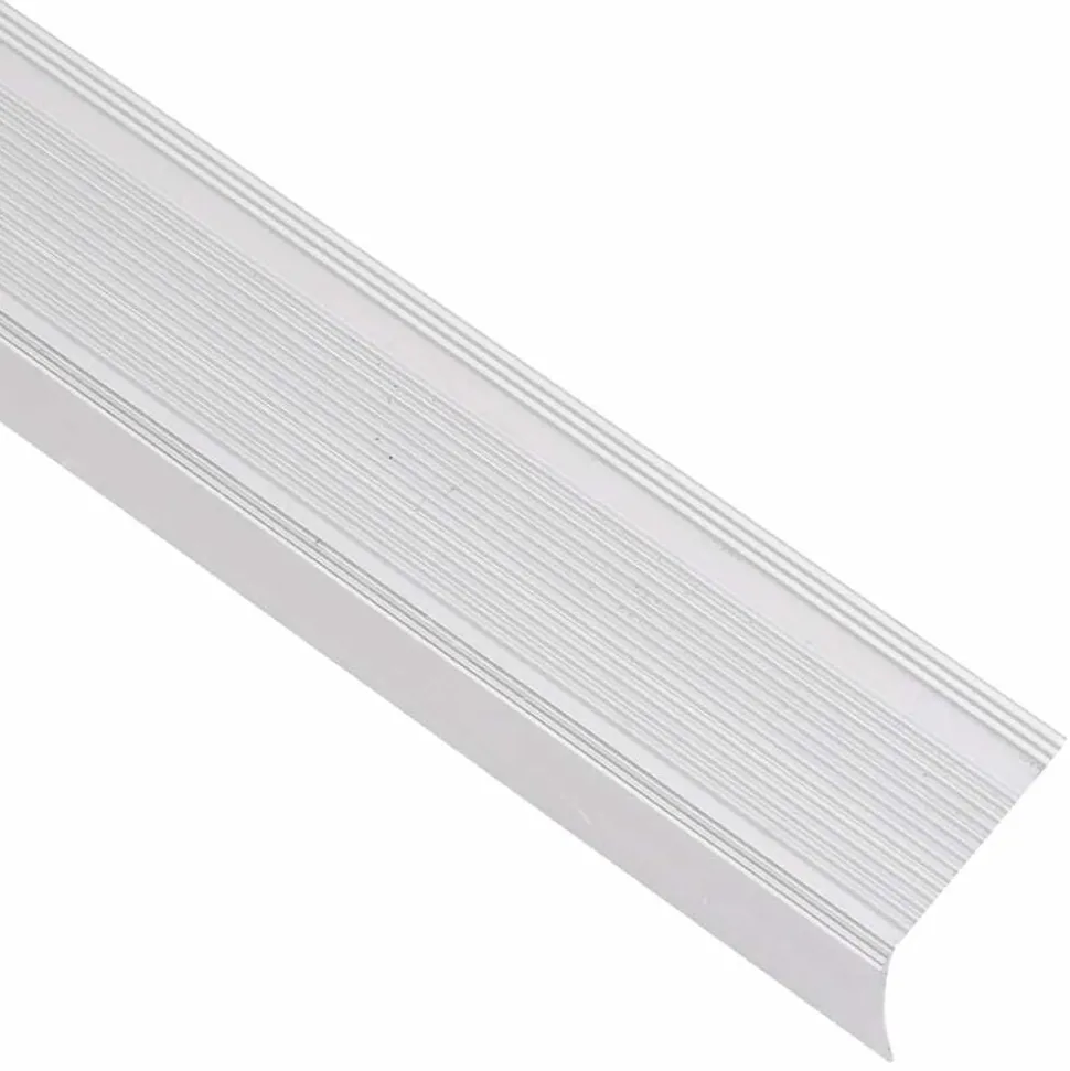 vidaXL trappelister 5 stk. L-facon 100 cm aluminium sølvfarvet