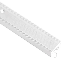 vidaXL trappelister 5 stk. L-facon 100 cm aluminium sølvfarvet