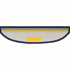 vidaXL trappemåtter 15 stk. 56x17x3 cm blå halvrunde