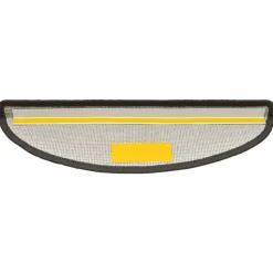 vidaXL trappemåtter 15 stk. 56x17x3 cm mørkegrå halvrunde
