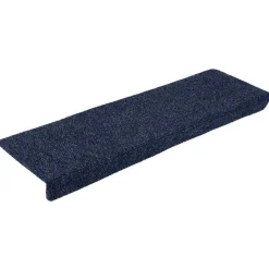 vidaXL trappemåtter selvklæbende 5 stk. 65x21x4 cm antracit rektangulær kant