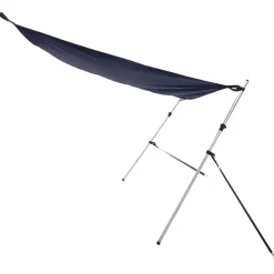 vidaXL T-sejl til båd 170x170x(113-182,5) cm forlængerdel blå