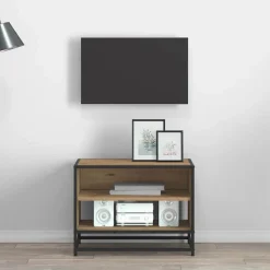 vidaXL TV Enheder Artisan Egetræ 61 x 40 x 46 cm Konstrueret træ