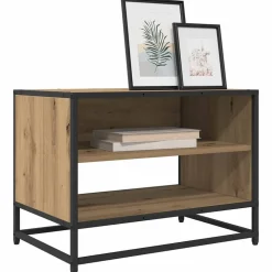 vidaXL TV Enheder Artisan Egetræ 61 x 40 x 46 cm Konstrueret træ