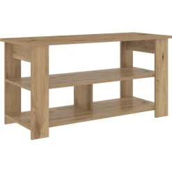 vidaXL TV stand Artisan Egetræ 100 x 40 x 50 cm