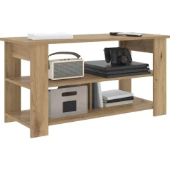vidaXL TV stand Artisan Egetræ 100 x 40 x 50 cm