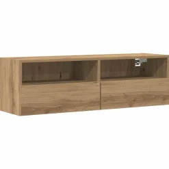 vidaXL TV vægskab artisan eg 100 x 30 x 30 cm Konstrueret træ