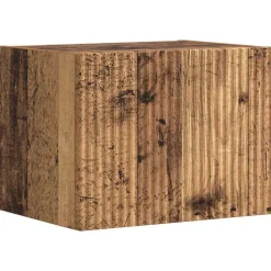 vidaXL TV vægskab Gammelt træ 39 x 31 x 29,5 cm Konstrueret træ