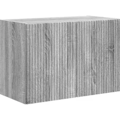 vidaXL TV vægskab Grå Sonoma 59,5 x 31 x 40 cm Konstrueret træ