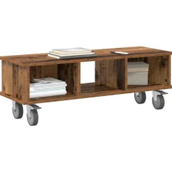vidaXL TV-bord Gammelt træ 100 x 35 x 35 cm Konstrueret træ