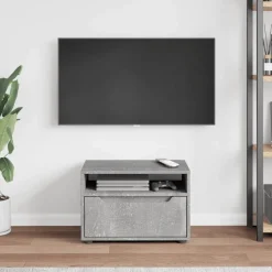 vidaXL tV-bord VISNES 60x40x38 cm konstrueret træ betongrå