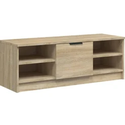 vidaXL tv-bord 102x35,5x36,5 cm konstrueret træ sonoma-eg