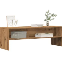 vidaXL tv-bord 120x40x40 cm konstrueret træ gammelt trælook
