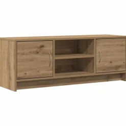 vidaXL tv-bord 102x30x37,5 cm konstrueret træ kunsteg