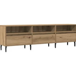 vidaXL tv-bord 150x30x44,5 cm konstrueret træ kunsteg