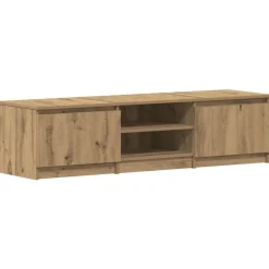 vidaXL tv-bord 140x40x36 cm konstrueret træ kunsteg