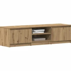vidaXL tv-bord 140x40x36 cm konstrueret træ kunsteg