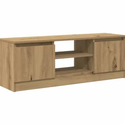 vidaXL tv-bord 102x30x36 cm konstrueret træ kunsteg