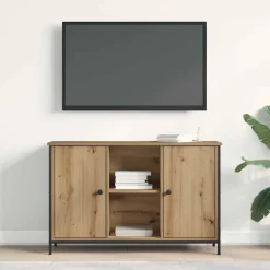 vidaXL TV-møbelsæt Artisan Egetræ 101 x 35 x 65 cm Konstrueret træ