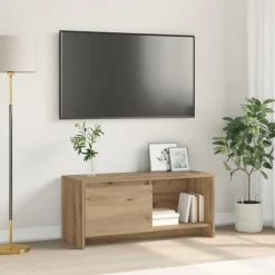 vidaXL TV-møbelsæt Artisan Egetræ 90 x 35 x 40 cm Konstrueret træ