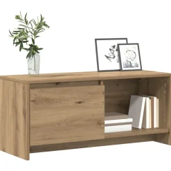 vidaXL TV-møbelsæt Artisan Egetræ 90 x 35 x 40 cm Konstrueret træ