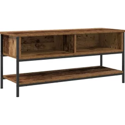 vidaXL TV-møbelsæt Gammelt træ 100 x 35 x 45 cm Konstrueret træ
