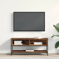 vidaXL TV-møbelsæt Gammelt træ 100 x 35 x 45 cm Konstrueret træ