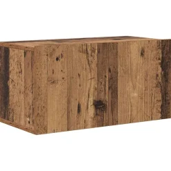 vidaXL TV-møbelsæt Vægmonteret Brun 60 x 30 x 30 cm Konstrueret træ