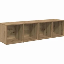 vidaXL TV-møbelsæt Vægmonteret 2 pcs Artisan Egetræ 37 x 35 x 72 cm