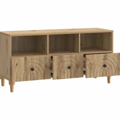 vidaXL TV-skab Artisan Eg 102 x 34,5 x 50 cm Konstrueret træ