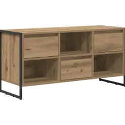 vidaXL TV-skab Artisan eg 100 x 36 x 49,5 cm Konstrueret træ