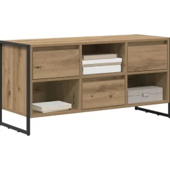 vidaXL TV-skab Artisan eg 100 x 36 x 49,5 cm Konstrueret træ