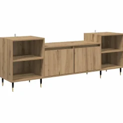 vidaXL TV-skab Artisan Egetræ 160 x 35 x 55 cm Konstrueret træ