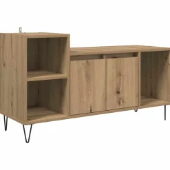 vidaXL TV-skab Artisan Egetræ 100 x 35 x 55 cm Konstrueret træ