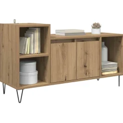 vidaXL TV-skab Artisan Egetræ 100 x 35 x 55 cm Konstrueret træ