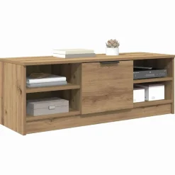 vidaXL TV-skab Artisan Egetræ 102 x 35 x 36,5 cm Konstrueret træ